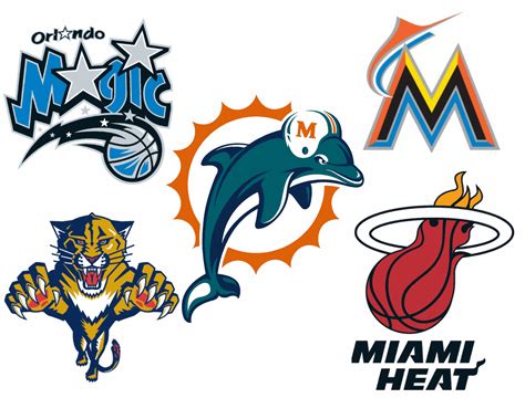 miami sports teams logos - Trena Bowden