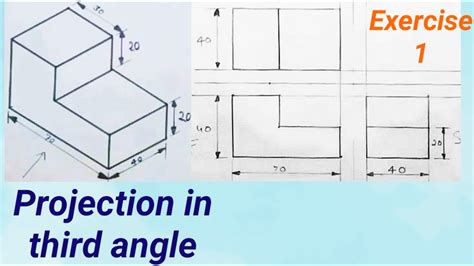 3rd Angle Orthographic Projection