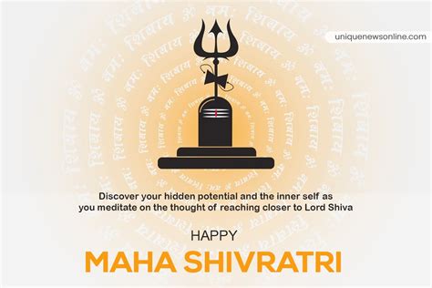 Shivratri In 2023 - Printable Template Calendar