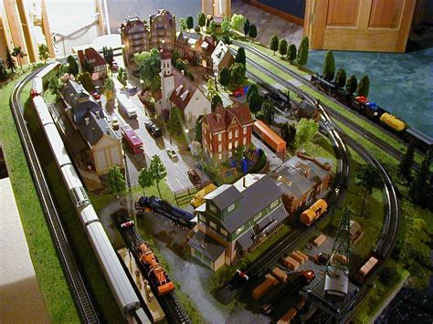 4X8 Marklin HO Scale Model Train Layout