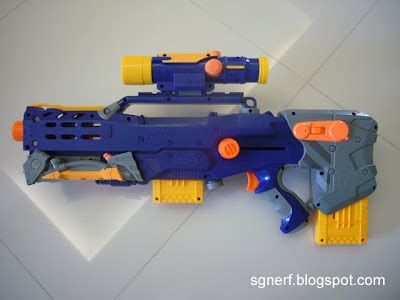 SG Nerf: Nerf Longshot CS-6 (Blue) - Review!