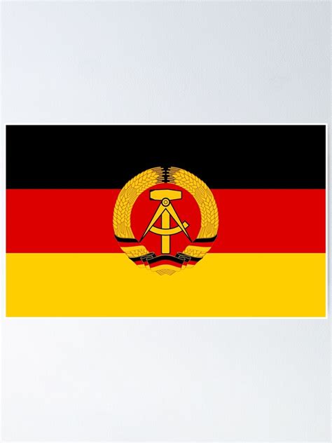 "DDR Flag" Poster by stoopiditees | Redbubble