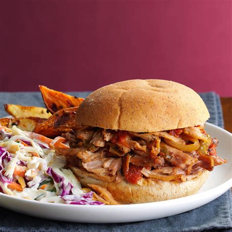 Italian Pulled Pork Sandwiches Recipe | Taste of Home