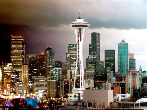 HD Seattle Skyline Wallpapers - WallpaperSafari