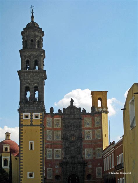 Puebla's Architecture - Rusty Travel Trunk