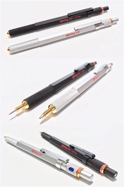 Executive Technical Style: ROTRING 800 0.7mm mechanical pencil in matte ...