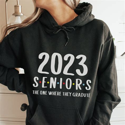 Class of 2023 Hoodie Senior 2023 Sweatshirt Graduate - Etsy