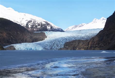 Visitors To A Shrinking Alaskan Glacier Get A Lesson On Climate Change ...