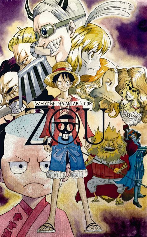 ONE PIECE : Tribute to Zou Arc by Why2be on DeviantArt