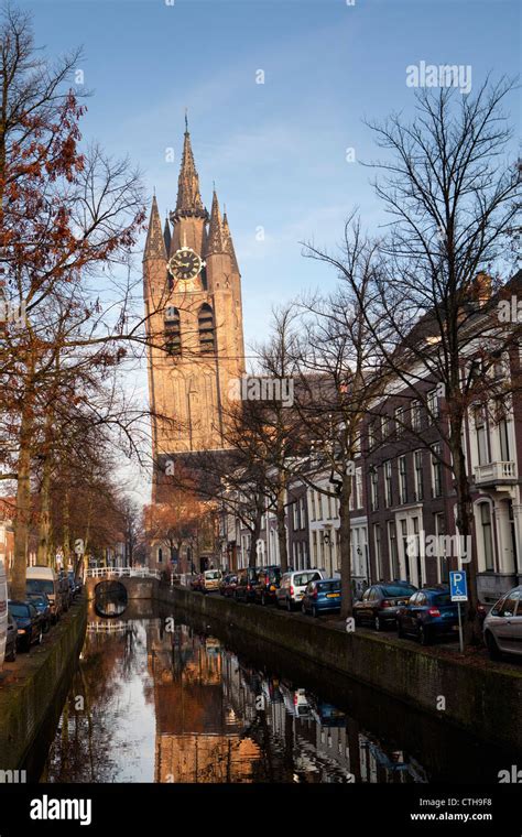 The Netherlands, Delft, Old Church Stock Photo - Alamy