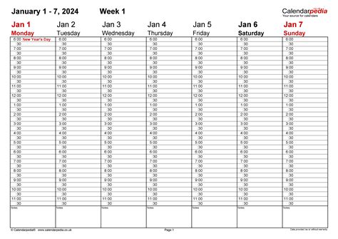 2024 Printable Planner