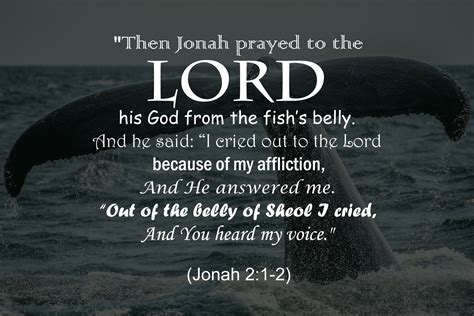 JONAH’S PRAYER