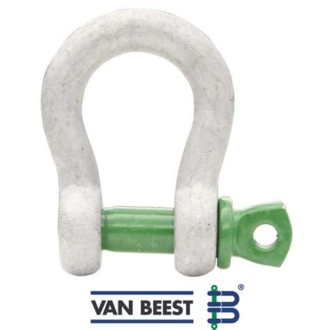 Van Beest Green Pin Shackles - Premium Lifting Shackles