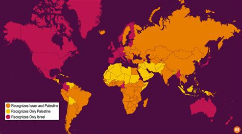 Who Recognizes Israel and Palestine [Interactive Map]