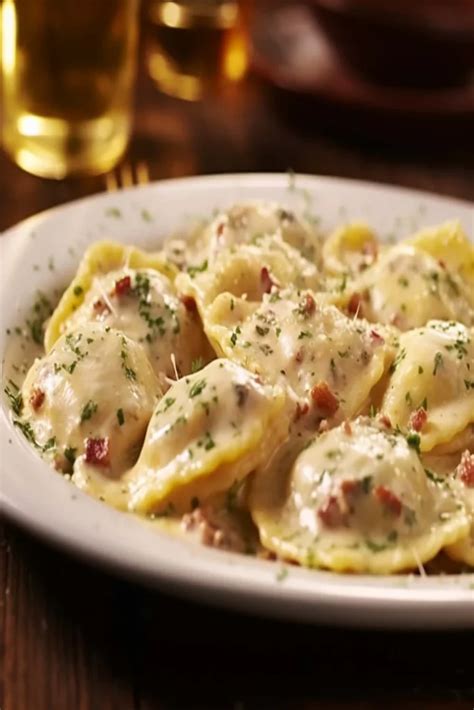 Ravioli Carbonara Olive Garden Recipe - Easy Kitchen Guide