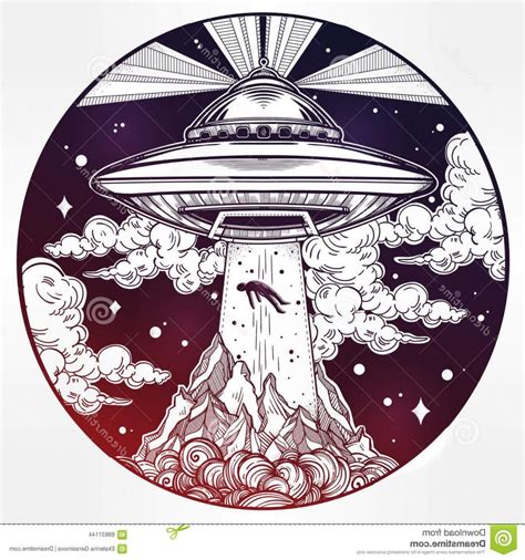 Alien Ship Drawing at GetDrawings | Free download