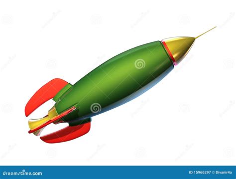 Green Rocket Royalty Free Stock Photography - Image: 15966297