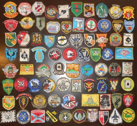 Rare Set of Vietnam War - US MILITARY PATCH / PATCHES