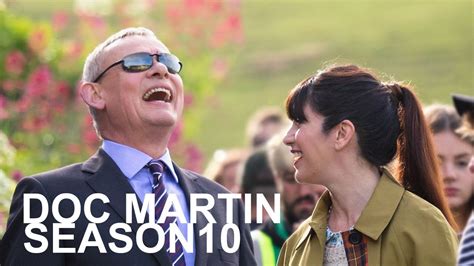 DOC MARTIN SEASON 10 FILMING - CAROLINE CATZ-MARTIN CLUNES - YouTube