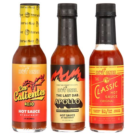 Hot Ones Hot Sauce Trio - Walmart.com