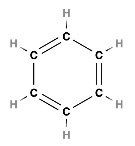 For the chemical Benzene, identify at least three bonds within the ...