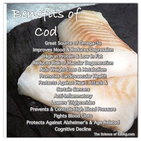 Cod Fish Nutritional Benefits - Effective Health