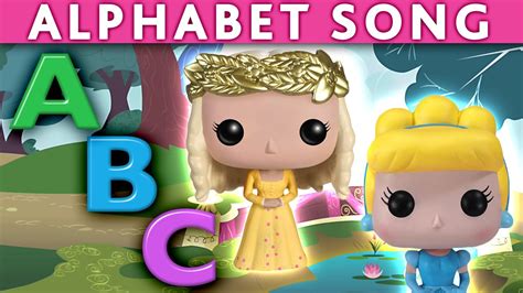 DISNEY PRINCESS ABC Song Alphabet Song ABC Nursery Rhymes ABC Song for ...