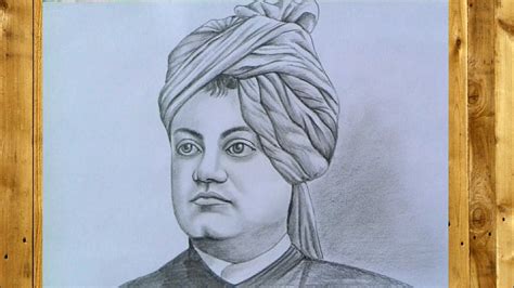 Swami Vivekananda Photos Drawing ~ Swami Vivekananda Pencil Sketch ...