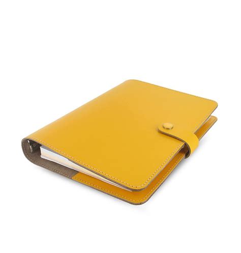 Filofax The Original A5 Organiser in Yellow or Brown | Filofax, Notes ...