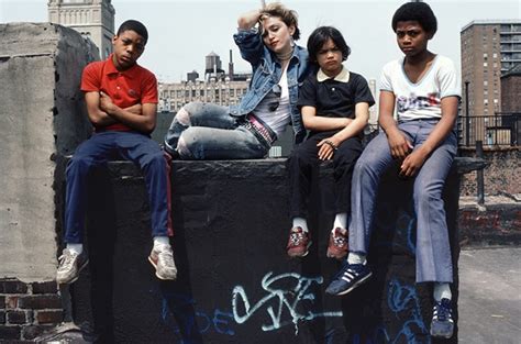 18 Beautiful Photos of a Young Madonna at Lower East Side, New York ...