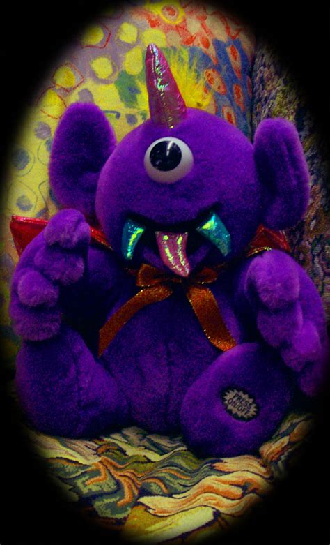 Purple People-eater Plush | When squeezed this plays the pur… | Flickr