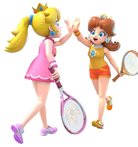 Peach & Daisy from Mario Tennis Aces #illustration #artwork #gaming # ...