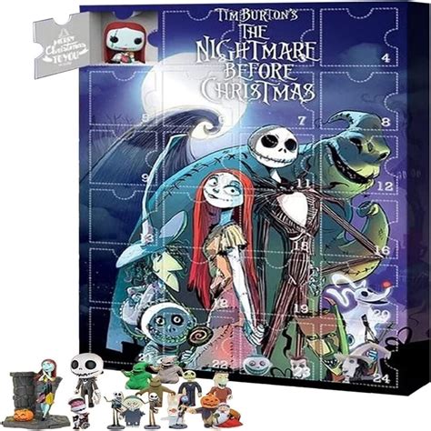 The Nightmare Before Christmas Figure Holiday Advent Calendar 2023,24 ...