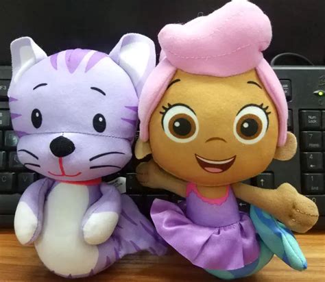 2pcs Bubble Guppies KITTY MOLLY 7.5"Plush Toy new-in Movies & TV from ...