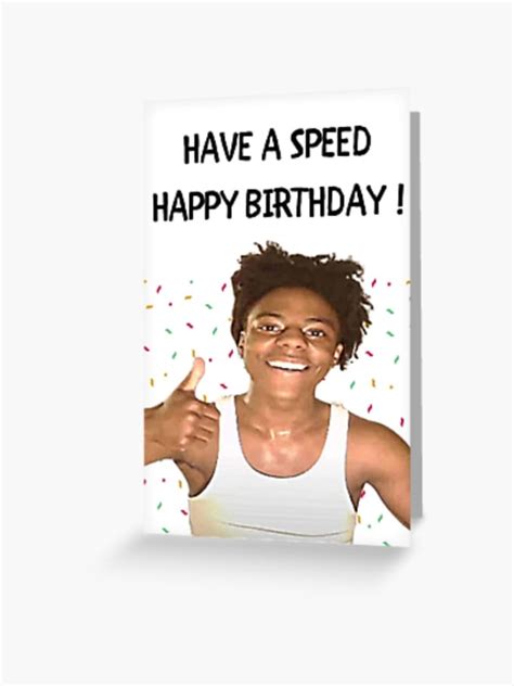 Make a happy birthday greeting from ishowspeed by Apexzombielord | Fiverr