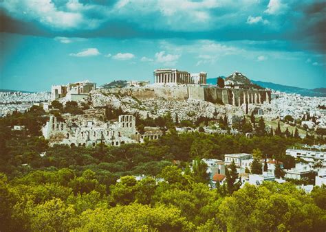 'Acropolis ' Poster by Ves Jako | Displate