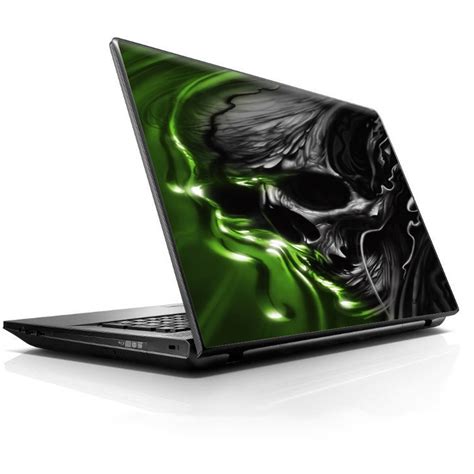 Laptop Notebook Universal Skin Decal Fits 13.3" To 16" / Dark Skull ...