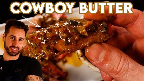 COWBOY BUTTER STEAK SAUCE - YouTube