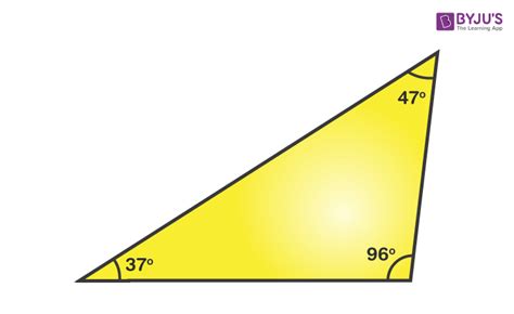 Obtuse Angled Triangle Definition, Formula and Properties