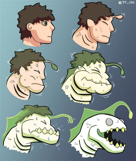 Ben 10 - Ripjaws Head Transformation Sequence by lospolltioz on DeviantArt