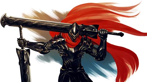 Download wallpaper 3840x2160 armour, big sword, warrior, overlord ...