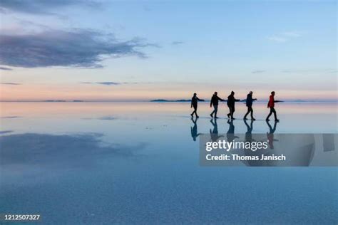 Salar De Uyuni Reflection Photos and Premium High Res Pictures - Getty ...