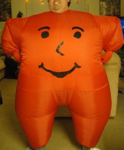 kool-aid man costume from an inflatable morph suit and a little bit of ...