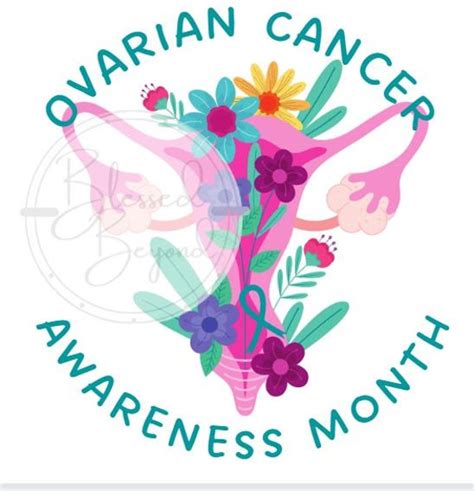 Ovarian Cancer PNG Ovarian Cancer Awareness Month PNG - Etsy