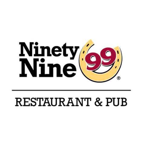 Ninety Nine Restaurant & Pub Logo and Tagline - Slogan - Founder