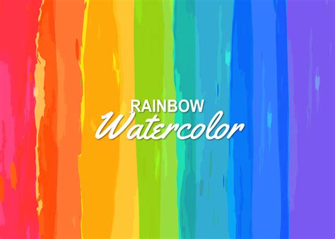 Rainbow Watercolor Background - Rainbow Watercolor Wallpapers - Top ...