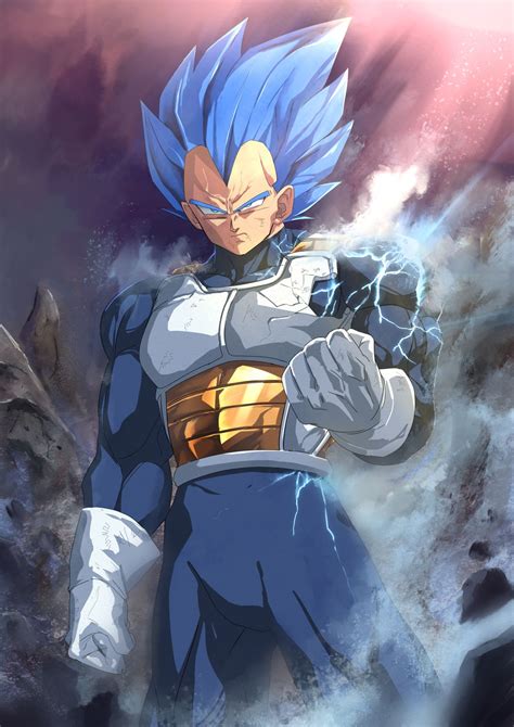 Vegeta Super Saiyan Blue Evolved Wallpapers - Wallpaper Cave