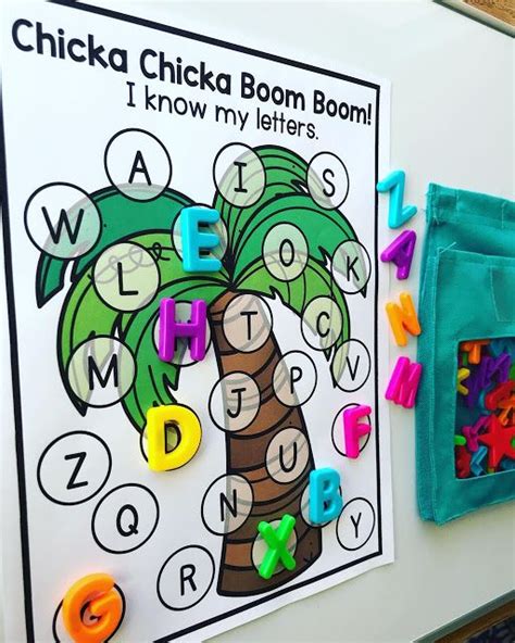 Chicka Chicka Boom Boom Craft and Activities: Book Buddy