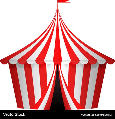 Circus tent Royalty Free Vector Image - VectorStock