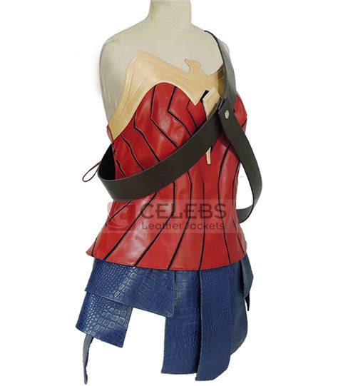 Wonder Woman Gal Gadot Leather Costume | CLJ